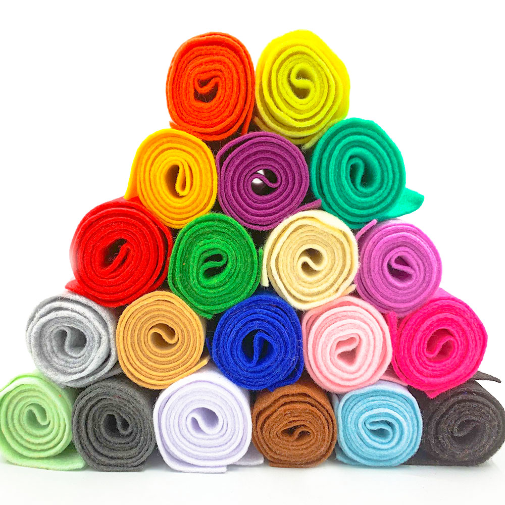 Fabric Softener Sheet - 90 ซม.Felt ผ้าไม่ทอผ้าแผ่น DIY ทําด้วยมือเย็บตุ๊กตาเด็กคริสต์มาสงานฝีมือเด็กวันเด็กของขวัญวัสดุ