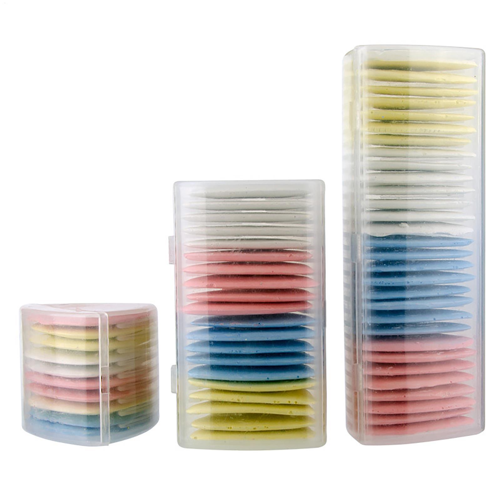 Tailor Chalk Marker - ชอล์กสำหรับช่างตัดเสื้อพร้อมกล่องป้องกัน ชอล์กสามเหลี่ยมสำหรับเสื้อผ้า ชอล์กเขียนผ้าแบบลบได้ อุปกรณ์ตัดเย็บเสื้อผ้า