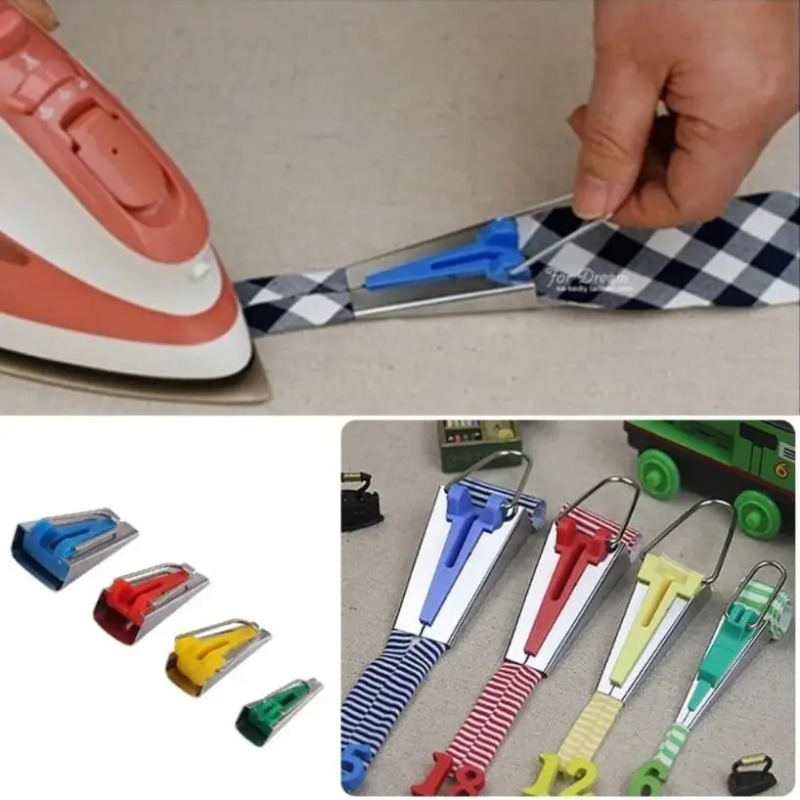 Binding Tape Bias - เครื่องทำผ้าไบแอส 3 ขนาด 1 ชิ้น อุปกรณ์เย็บผ้า