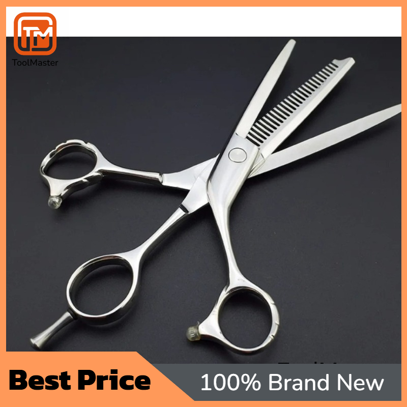 Pinking Shear Blade - 【ขายดี】กรรไกรตัดผมมืออาชีพ 3 ใบมีด ขนาด 6 นิ้ว