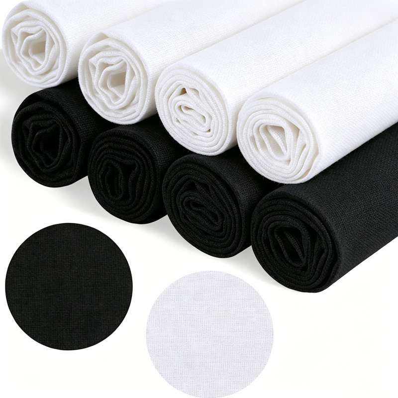 Sewing Embroidery Fabric - ผ้าลินินขนาด 30X30 ซม. จำนวน 8 ชิ้น,