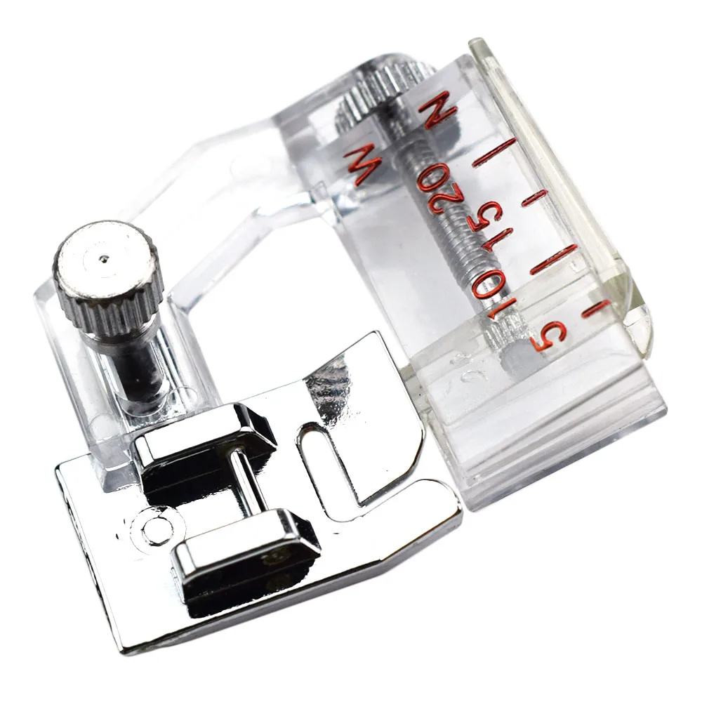 Binding Tape Bias - เทปอคติแบบปรับได้ติดที่เท้ากดสำหรับพี่ชายและ aksesoris mesin jahit ก้านต่ำส่วนใหญ่