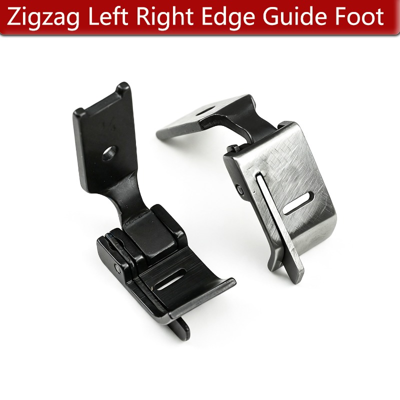 Sewing Zigzag - ตีนผีกดจักรคุณภาพสูง 107C สำหรับซิงเกอร์ 457 2280 พร้อมตัวนำทางตัดซ้ายและขวา