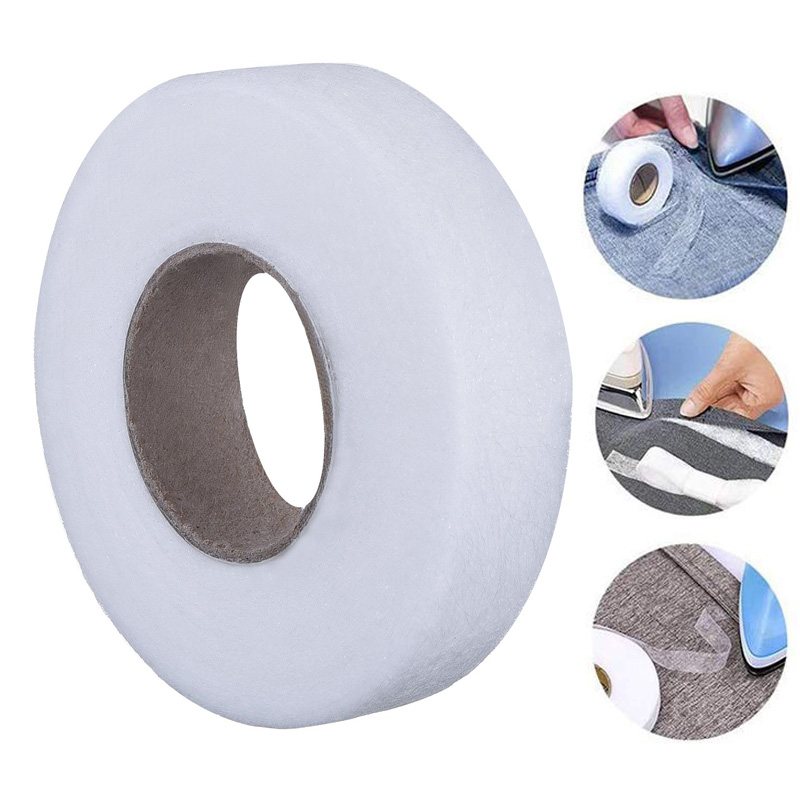Hem Tape Fusible - 65 หลาผ้า Fusing เทปกาวเหล็กบน Hem เทป