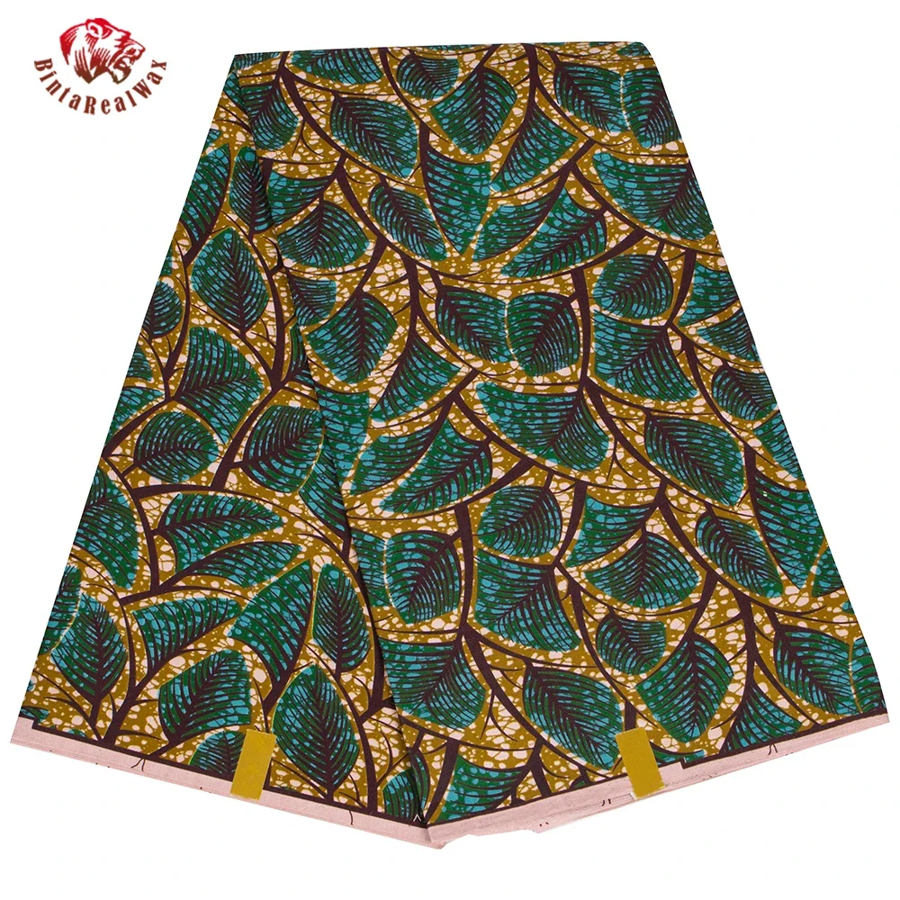 Sewing Batik Fabric - ชุดเดรสพิมพ์ลายใบไม้สไตล์อังการาสำหรับงานหัตถกรรมผ้าเย็บปะติดผ้าพิมพ์ลายใบไม้แบบ DIY สำหรับ Fp6542ปาร์ตี้