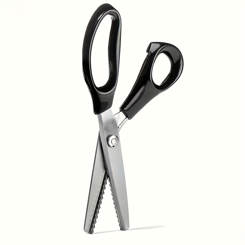 Pinking Shear Blade - กรรไกรตัดผ้าแบบมืออาชีพ ใบมีดหยัก แข็งแรง ทนทาน สำหรับตัดเย็บเสื้อผ้า งานควิลท์