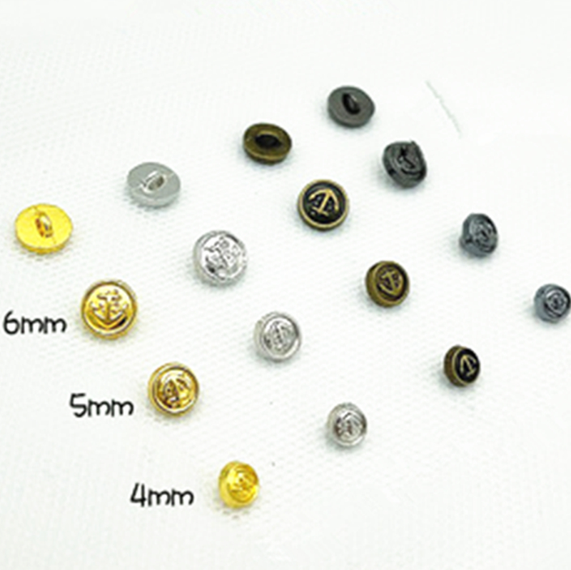 Button Hole Cutter - กระดุมขนาดเล็ก30ชิ้น4/5/6มม. กระดุมกระดุมทรงกลมทำด้วยมือสำหรับงานตัดเย็บเสื้อผ้าขนาดเล็กแบบ DIY เย็บปักงานประดิษฐ์