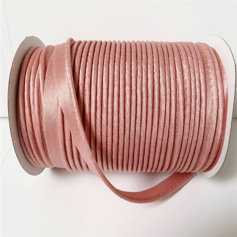 Binding Tape Bias - 12mmX20 หลา/การ์ดสียอดนิยม Bias Piping สายซาติน Bias