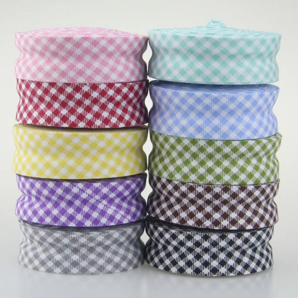 เทปผ้าฝ้ายพับเดี่ยวขนาด 25 มม. - Binding Tape Bias บทวิจารณ์และราคา
