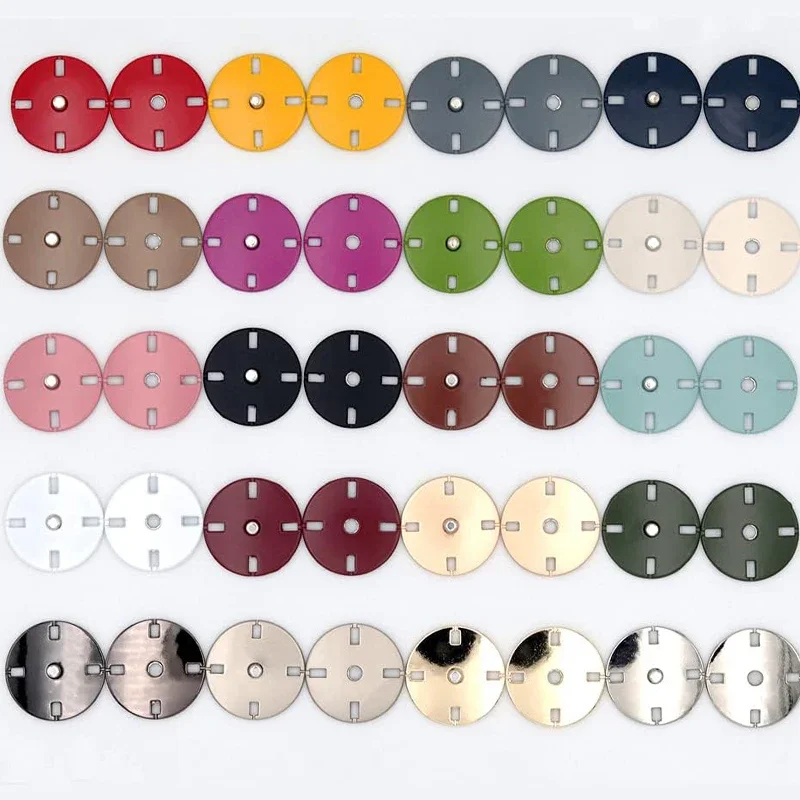 ปุ่ม Snap โลหะที่มีสีสันสําหรั - Button Hole Cutter บทวิจารณ์และราคา