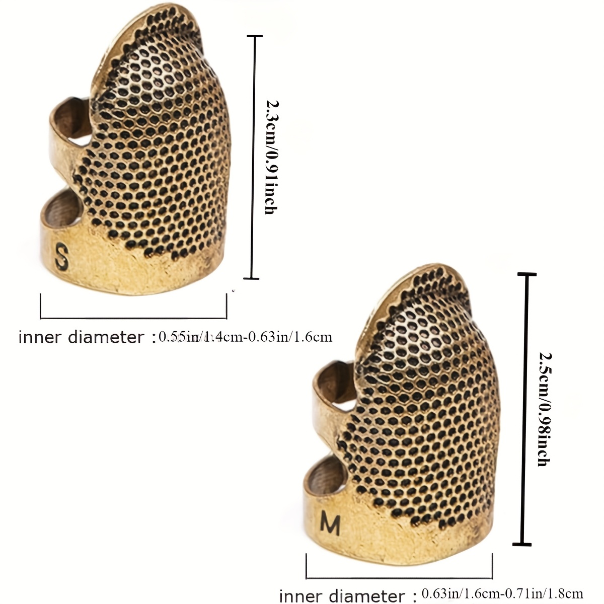 ปลอกนิ้วเย็บผ้า, ปลอกนิ้วโลหะป - Sewing Thimble Metal บทวิจารณ์และราคา