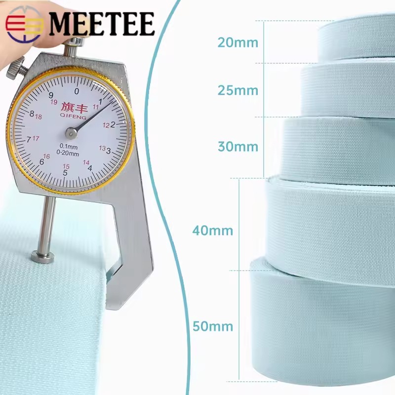 3/5 เมตร 20-50 มม.แบนแถบยืดหยุ - Binding Tape Bias บทวิจารณ์และราคา