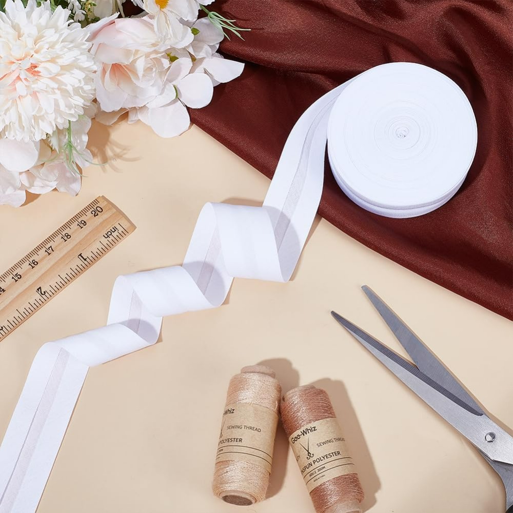 เทปไบแอสแบบพับเดี่ยว 10.9 หลา  - Binding Tape Bias บทวิจารณ์และราคา