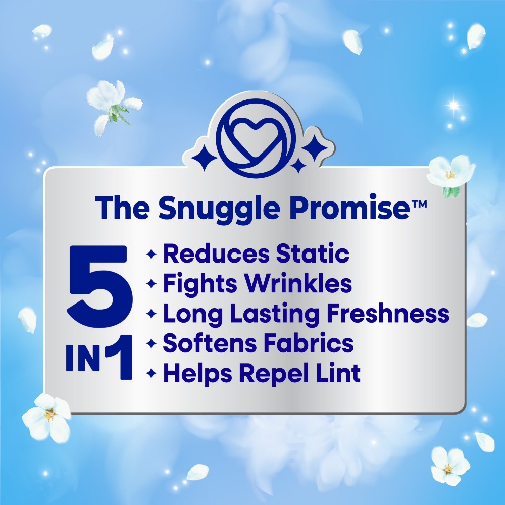 บลู สปาร์คเคิล คัดดল อัพ เฟรช  - Fabric Softener Sheet บทวิจารณ์และราคา