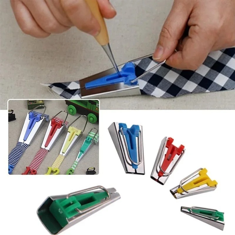 เครื่องทำผ้าไบแอส 3 ขนาด 1 ชิ้ - Binding Tape Bias บทวิจารณ์และราคา
