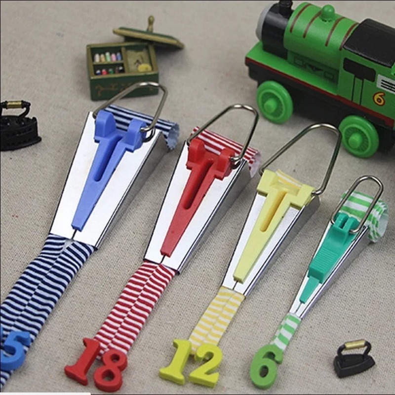 เครื่องทำผ้าไบแอส 3 ขนาด 1 ชิ้ - Binding Tape Bias บทวิจารณ์และราคา