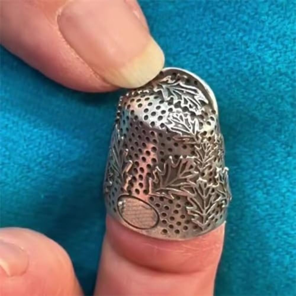 ปลอกนิ้วโลหะแบบเปิดสำหรับงานฝี - Sewing Thimble Metal บทวิจารณ์และราคา