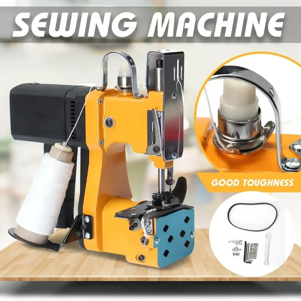 จักรเย็บผ้าไฟฟ้าแบบพกพาบรรจุภั - Sewing Machine In Textile บทวิจารณ์และราคา