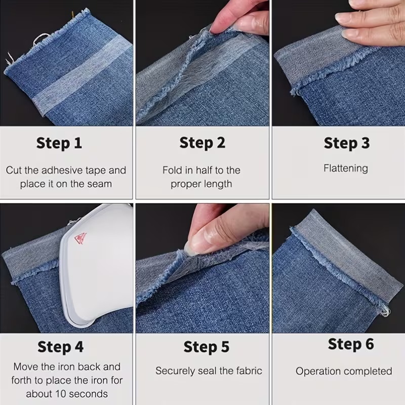 เทปเย็บริมผ้าแบบรีดติด 1 ม้วน  - Hem Tape Fusible บทวิจารณ์และราคา
