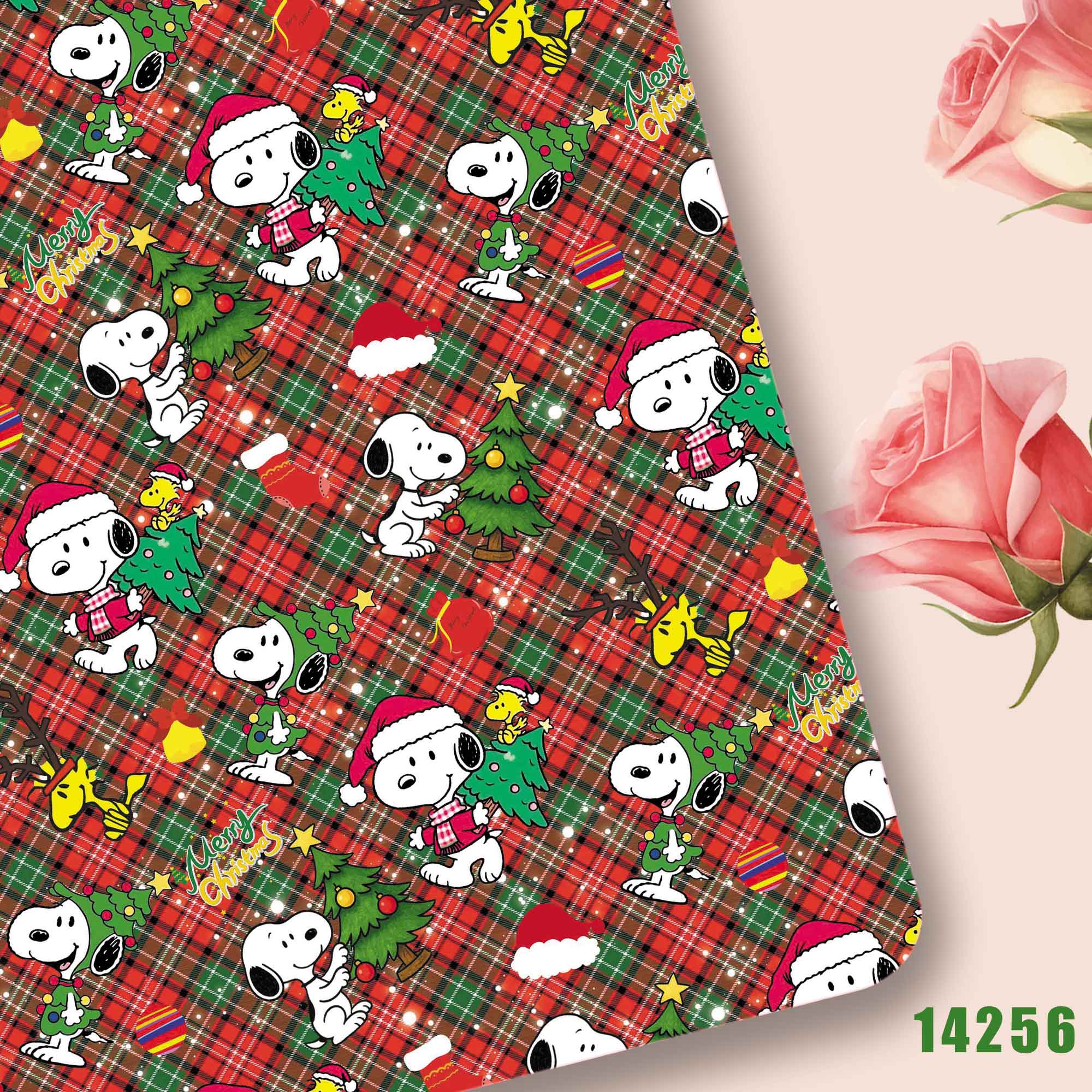 ผ้าทอพิมพ์ลายการ์ตูนสนูปปี้ ขน - Sewing Production บทวิจารณ์และราคา