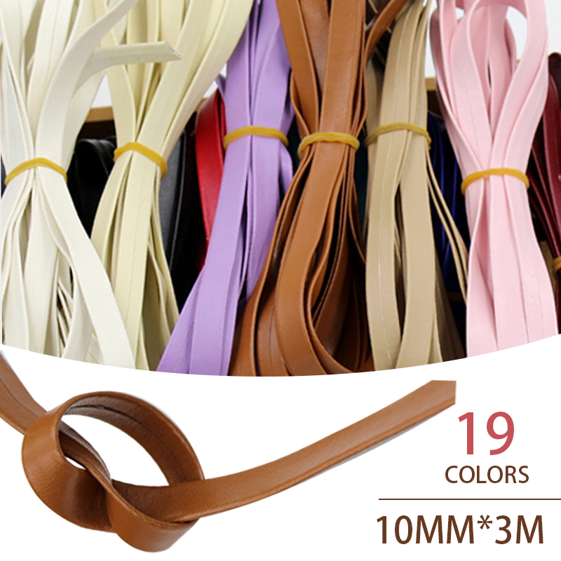 3 เมตรหนัง Faux PU Bias Bindin - Binding Tape Bias บทวิจารณ์และราคา
