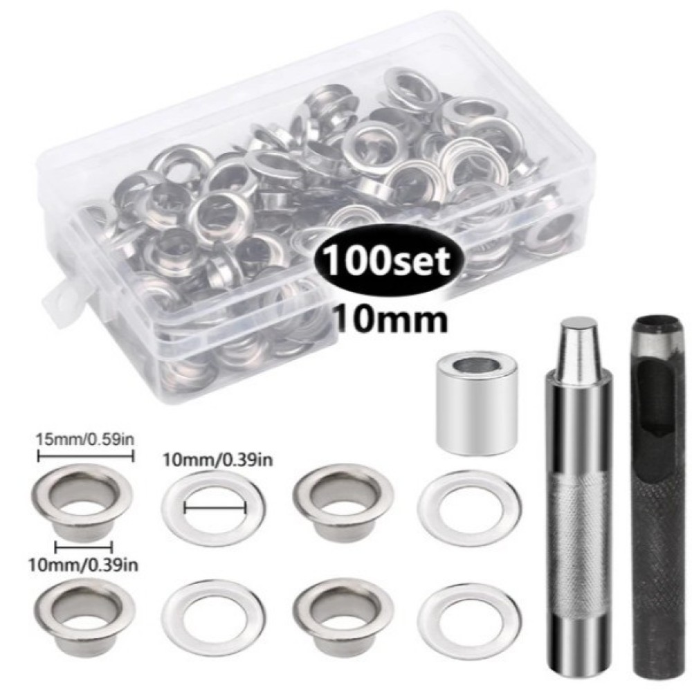 ชุดเครื่องมือเจาะรูสำหรับติดตา - Sewing Eyelet Fabric บทวิจารณ์และราคา