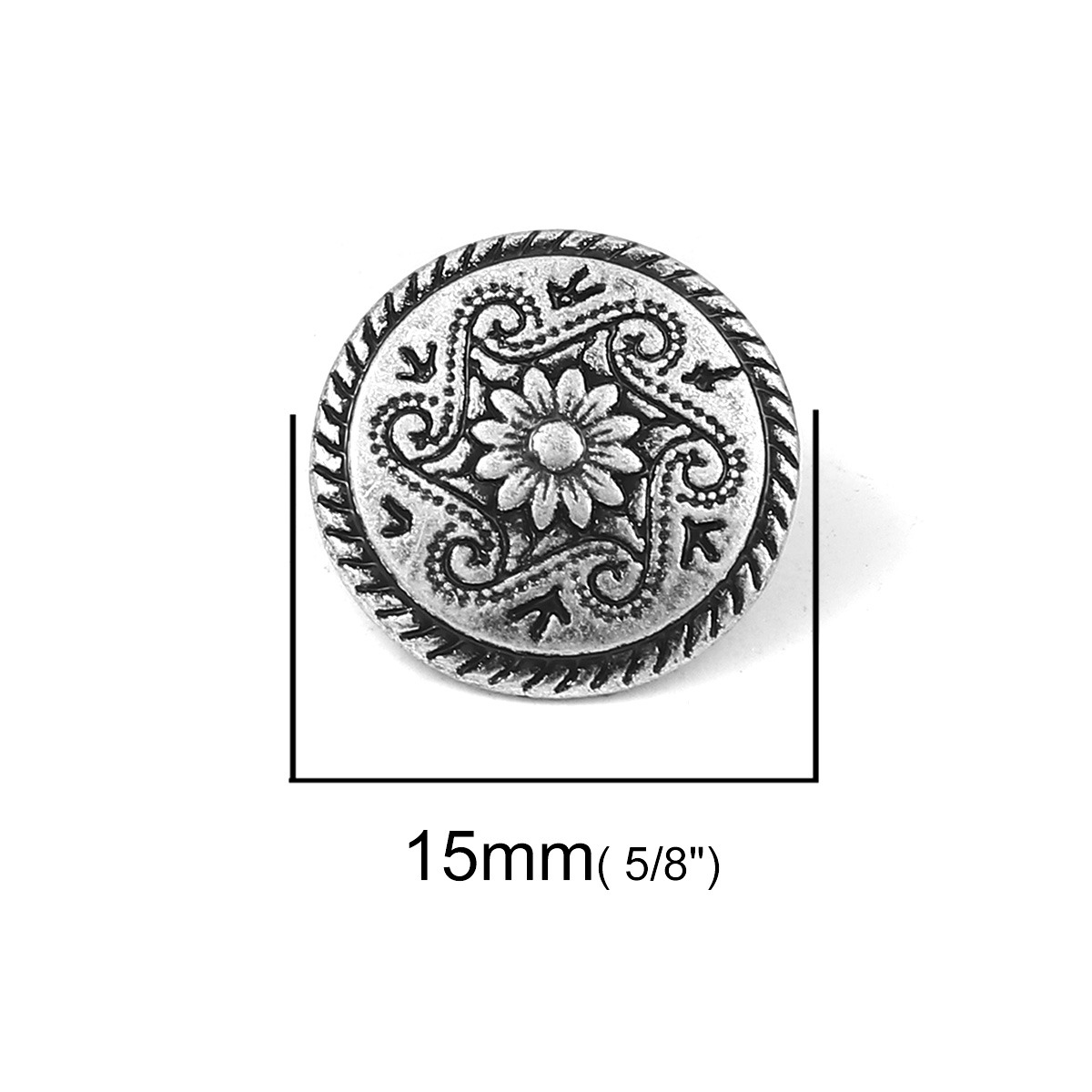 10 ชิ้น Vintage โลหะ Shank ปุ่ - Button Hole Cutter บทวิจารณ์และราคา