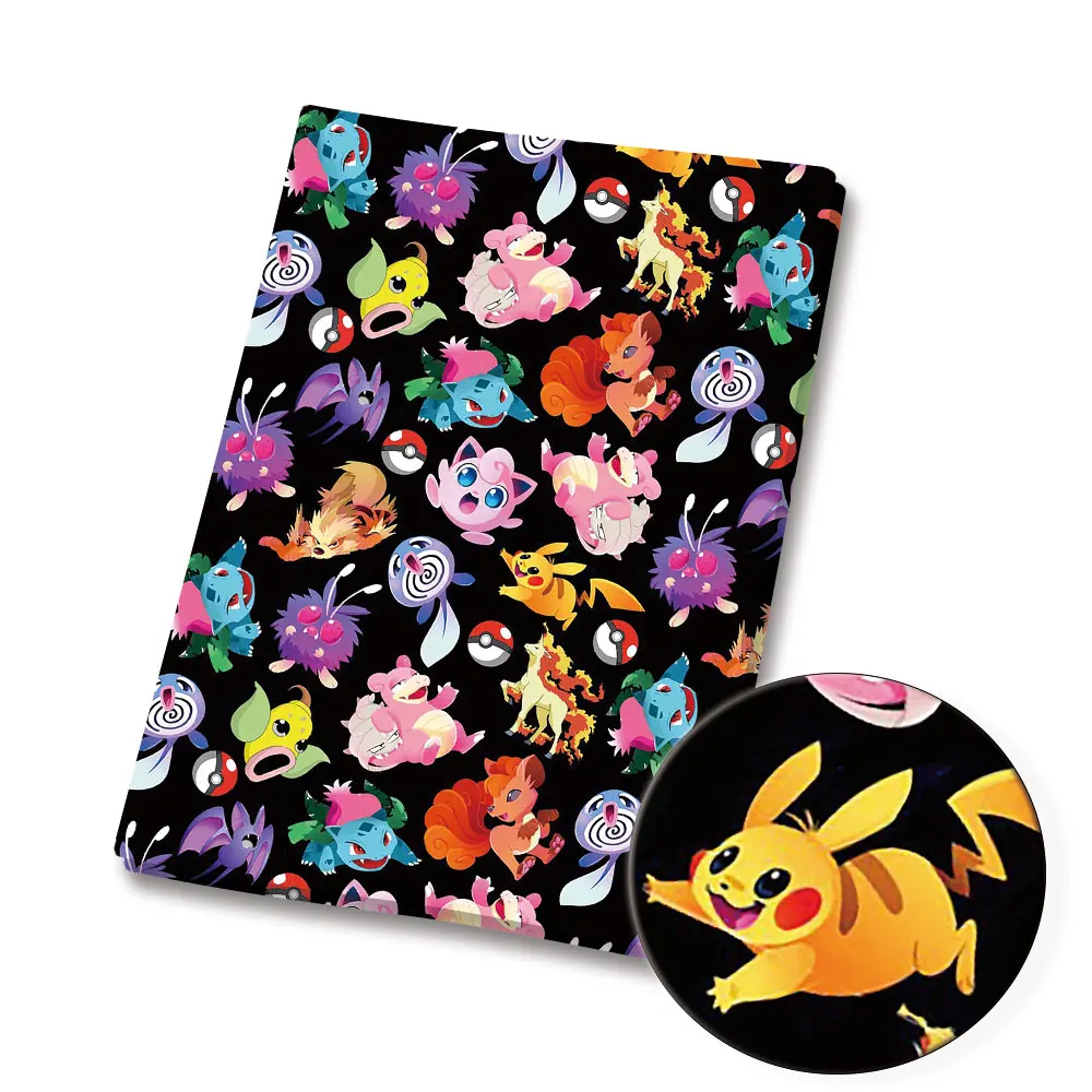 Pokemon การ์ตูน Fabric140*50 ซ - Sewing Production บทวิจารณ์และราคา