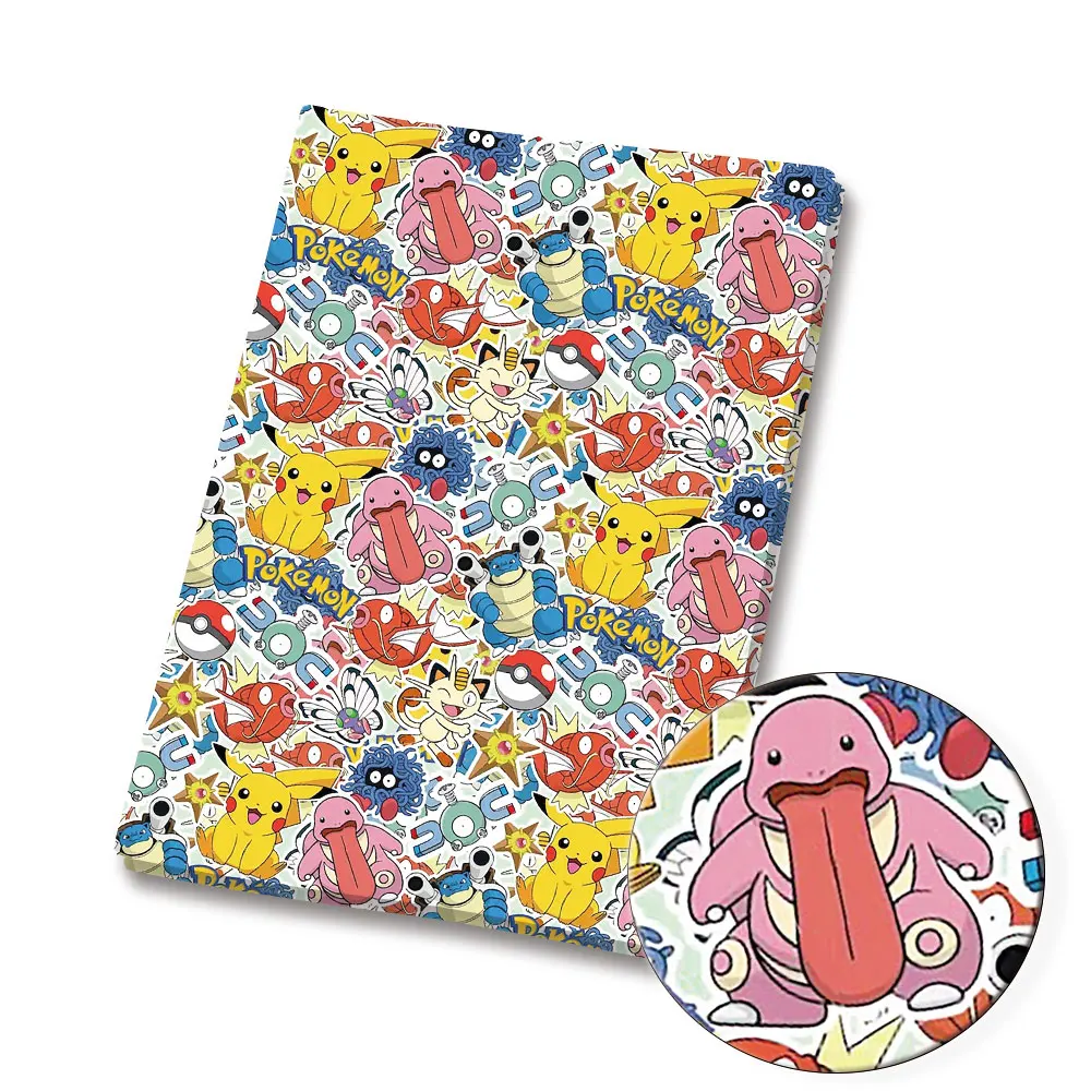 Pokemon การ์ตูน Fabric140*50 ซ - Sewing Production บทวิจารณ์และราคา