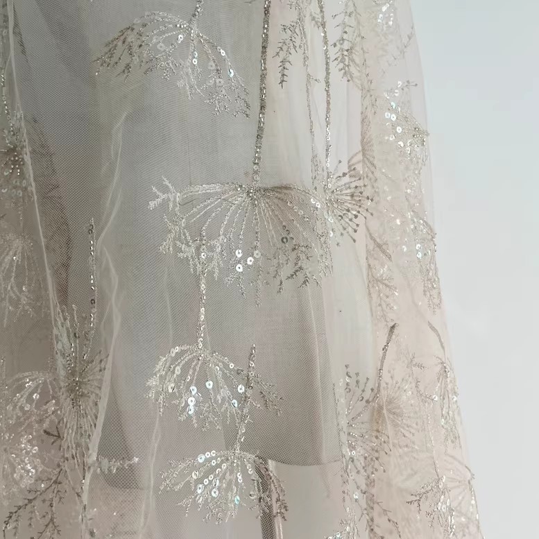 ผ้าตาข่ายเนื้อนุ่มแบบใหม่ 1 หล - Sewing Embroidery Fabric บทวิจารณ์และราคา
