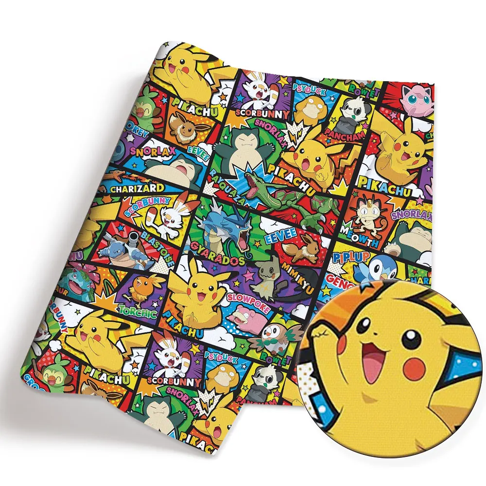 Pokemon การ์ตูน Fabric140*50 ซ - Sewing Production บทวิจารณ์และราคา