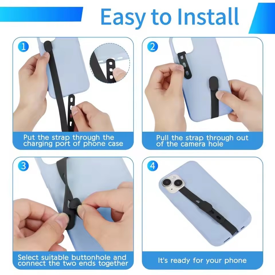 สายโทรศัพท์ซิลิโคนแบบพกพาปรับเ - Elastic Waistband Roll บทวิจารณ์และราคา