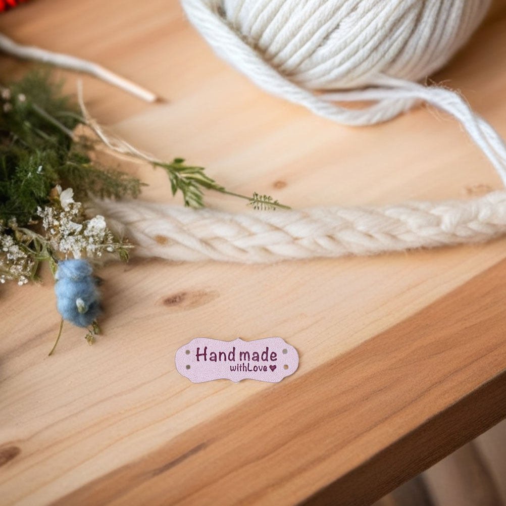 ป้ายหนังกลับปั๊มนูนทำมือ 100 ช - Sewing Label บทวิจารณ์และราคา