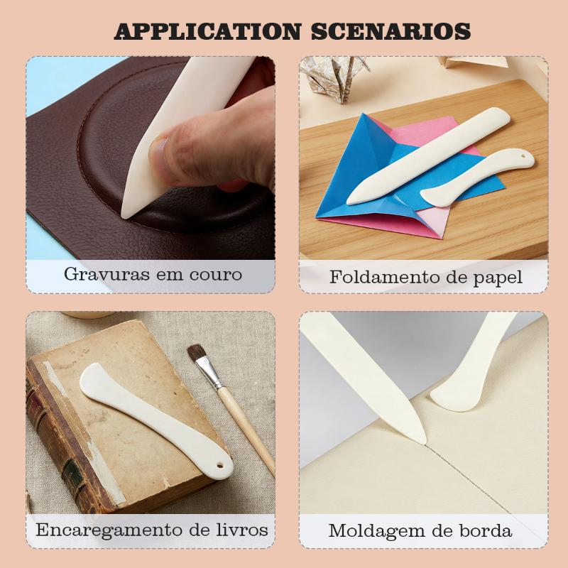 เครื่องมือพับหนัง 2 ชิ้น สำหรั - Sewing Necessities บทวิจารณ์และราคา