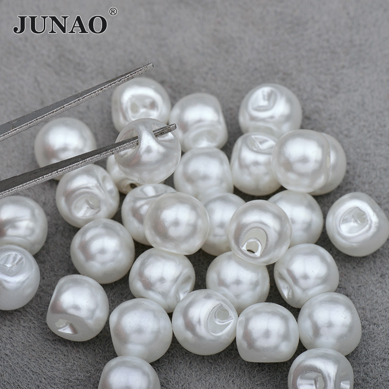 JUNAO 8mm 10m 12mm สีขาวมุกปุ่ - Button Hole Cutter บทวิจารณ์และราคา