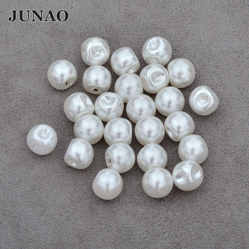 JUNAO 8mm 10m 12mm สีขาวมุกปุ่ - Button Hole Cutter บทวิจารณ์และราคา