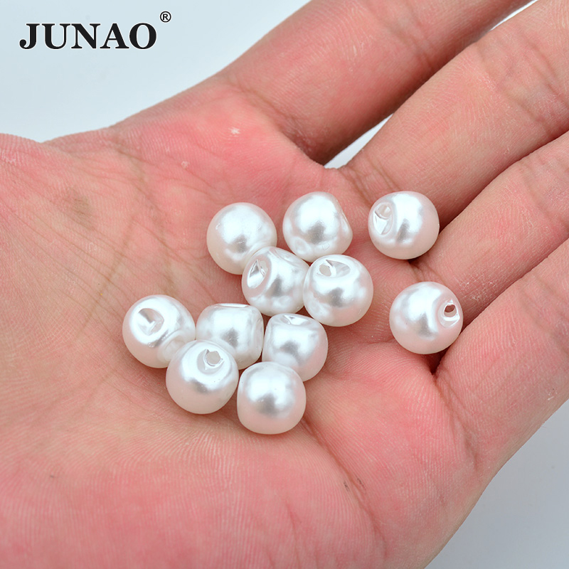 JUNAO 8mm 10m 12mm สีขาวมุกปุ่ - Button Hole Cutter บทวิจารณ์และราคา