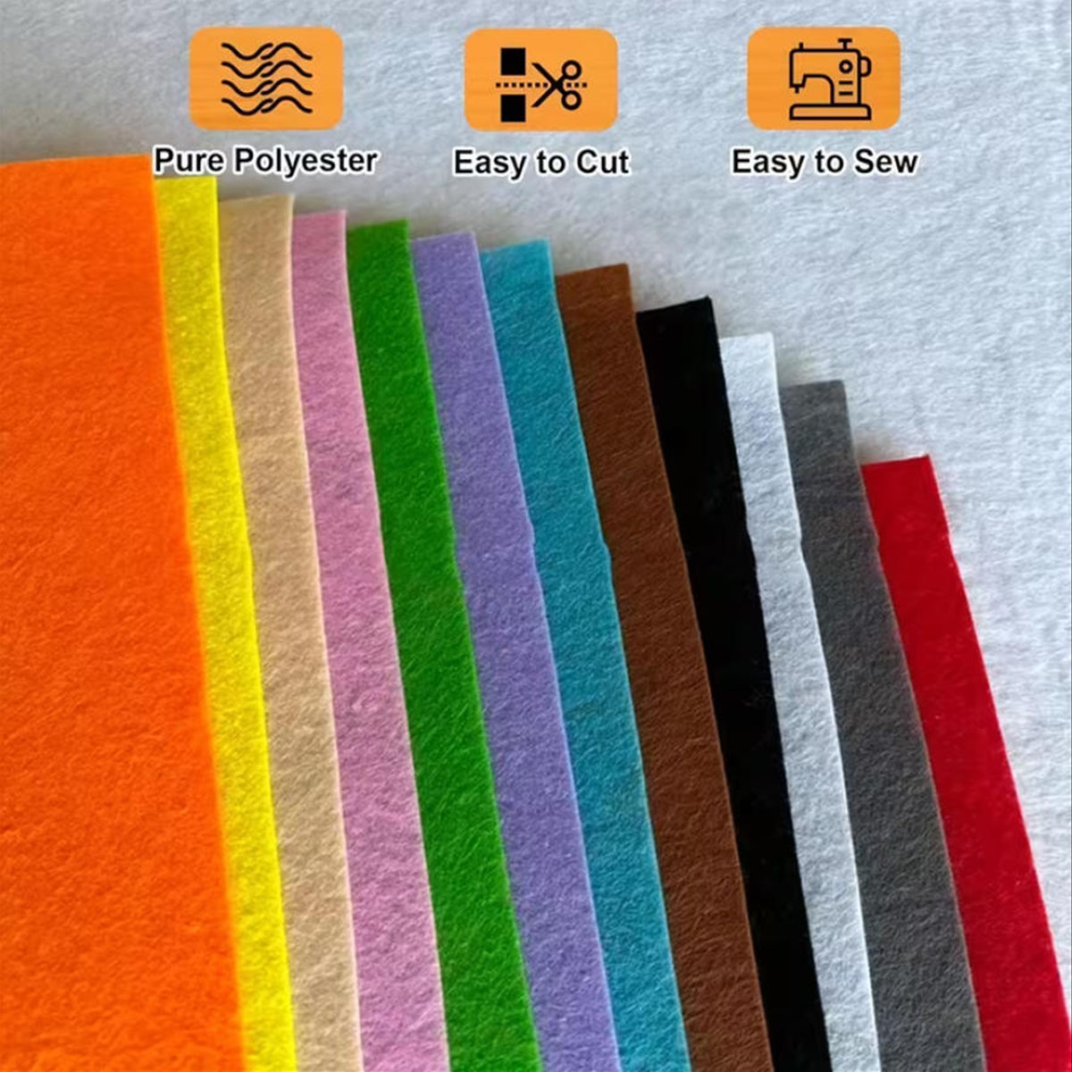 ผ้าสักหลาด ผ้าไม่ถักทอ วัสดุงา - Fabric Softener Sheet บทวิจารณ์และราคา