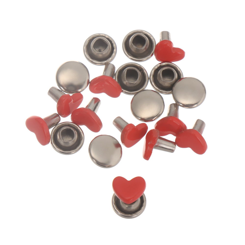 10Pcs มินิหัวใจโลหะตาไก่หัวเข็ - Sewing Eyelet Fabric บทวิจารณ์และราคา