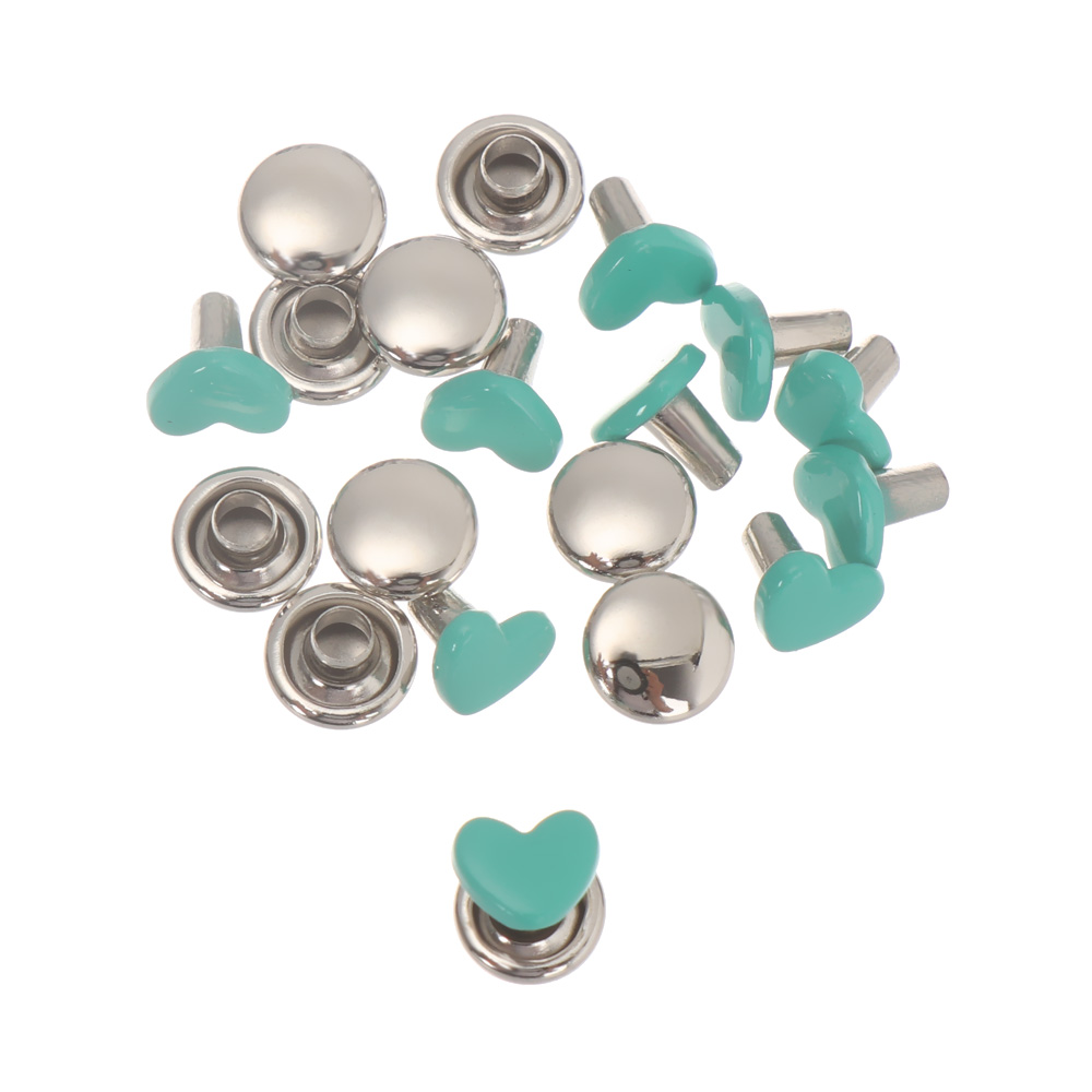 10Pcs มินิหัวใจโลหะตาไก่หัวเข็ - Sewing Eyelet Fabric บทวิจารณ์และราคา