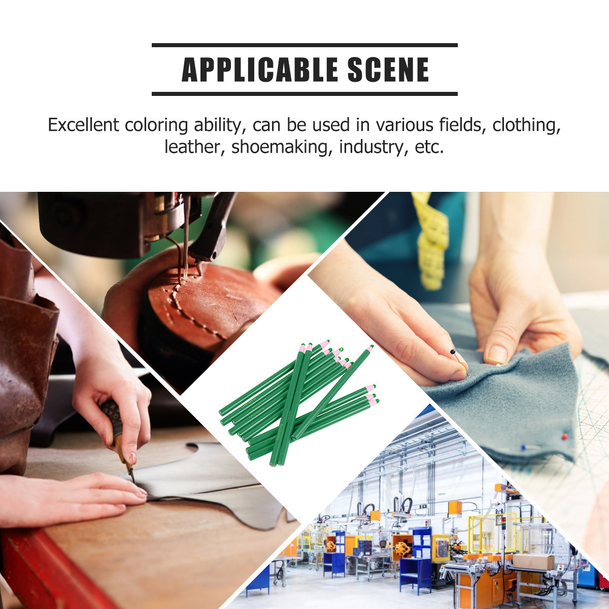 ชุดดินสอเขียนผ้าแบบลอกออกได้ 1 - Sewing Embroidery Fabric บทวิจารณ์และราคา