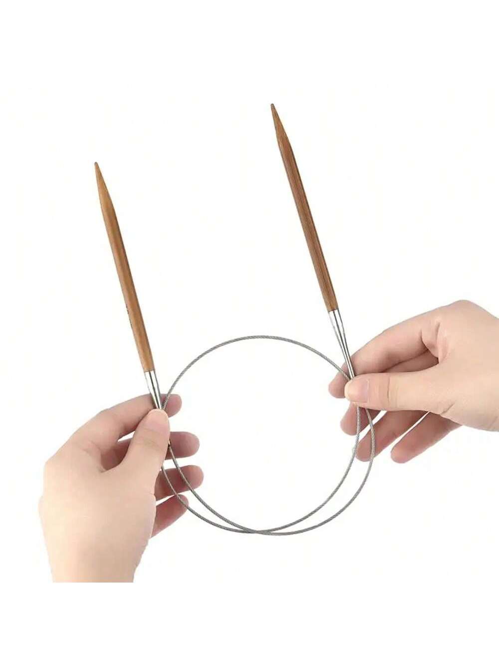 1 ชิ้น เข็มถักวงกลมไม้ไผ่ธรรมช - Sewing Necessities บทวิจารณ์และราคา