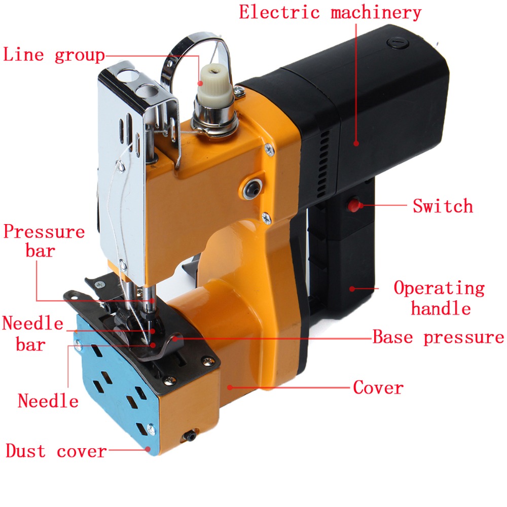 เครื่องเย็บปิดปากถุงไฟฟ้า สำหร - Sewing Machine In Textile บทวิจารณ์และราคา