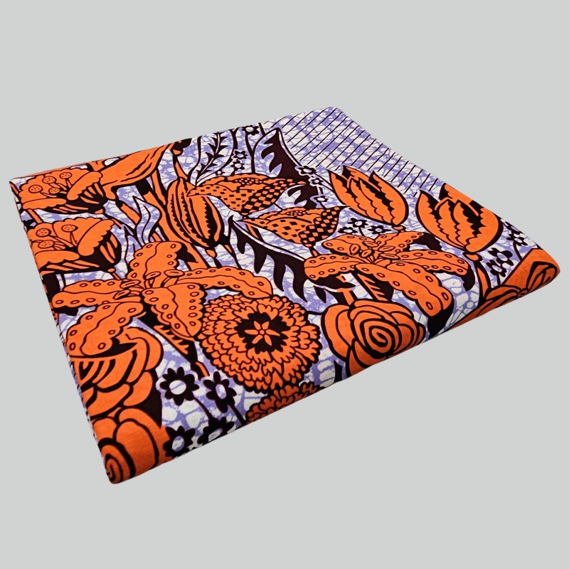 ผ้าฝ้ายลายแอฟริกันยาว 6 หลา ลา - Sewing Batik Fabric บทวิจารณ์และราคา