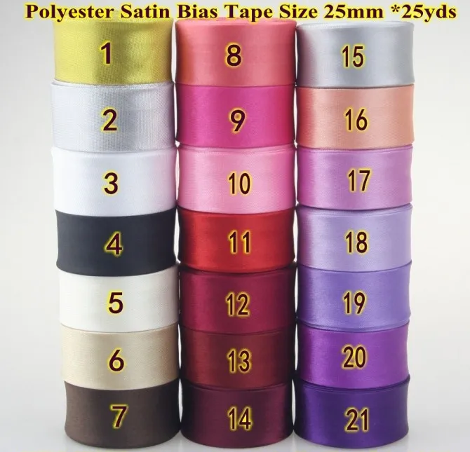 เทปผ้าซาตินโพลีเอสเตอร์สำหรับต - Binding Tape Bias บทวิจารณ์และราคา