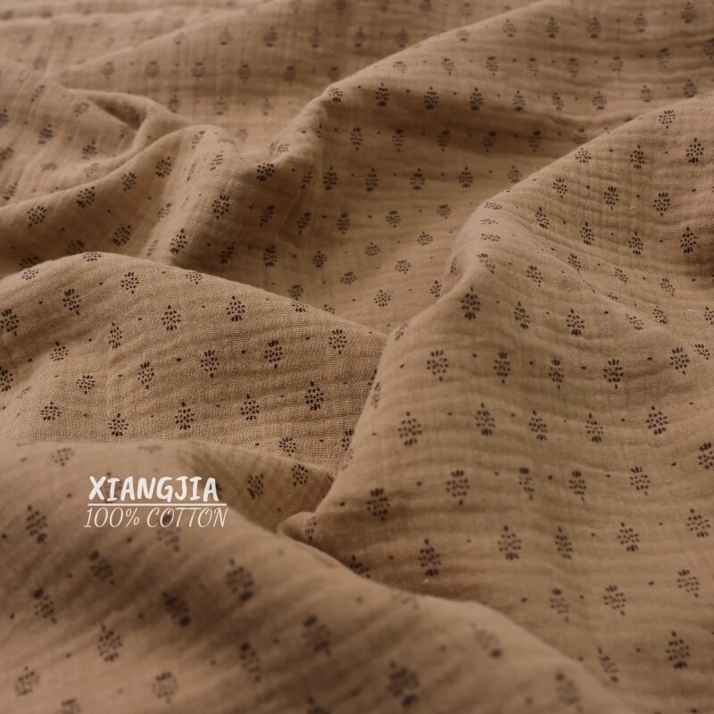 ผ้าฝ้ายลายจุดวินเทจขนาด 135x50 - Vintage Sewing Textile บทวิจารณ์และราคา