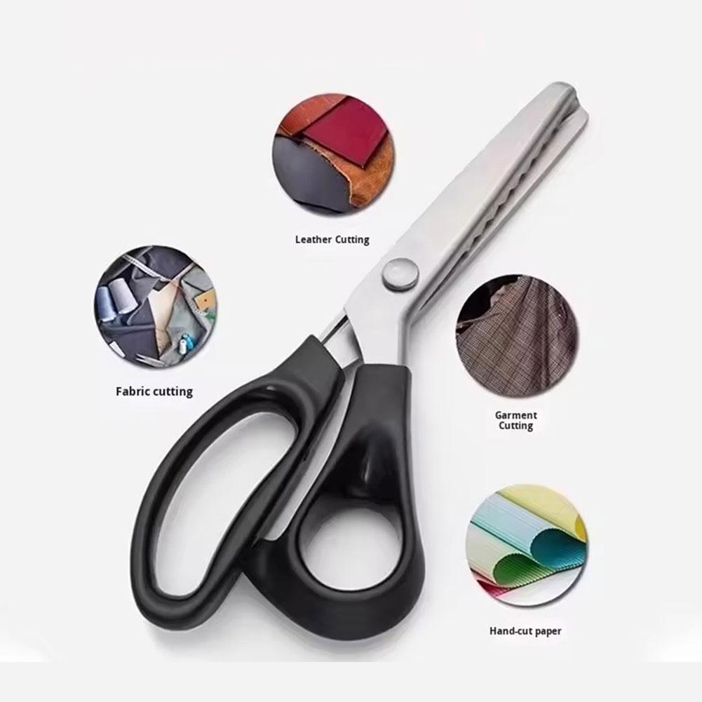 กรรไกรตัดผ้าสแตนเลส แบบซิกแซก  - Sewing Zigzag บทวิจารณ์และราคา