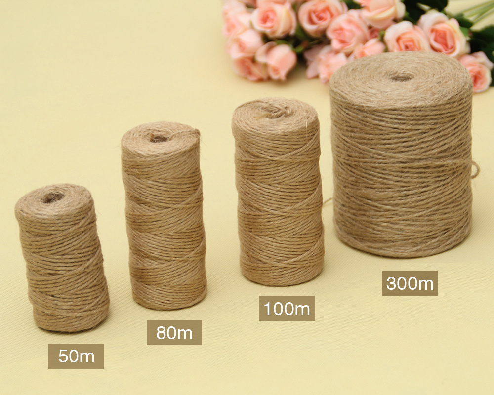 50/80/100 เมตรธรรมชาติ Vintage - Vintage Sewing Textile บทวิจารณ์และราคา