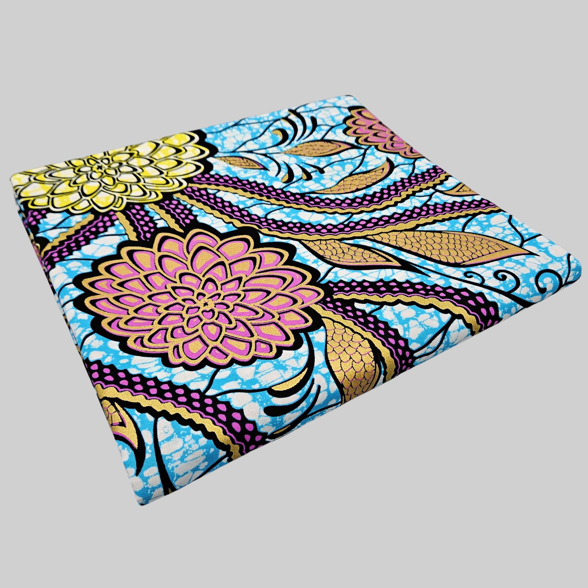 46 นิ้วกว้าง 6 หลายาวดอกไม้พิม - Sewing Batik Fabric บทวิจารณ์และราคา