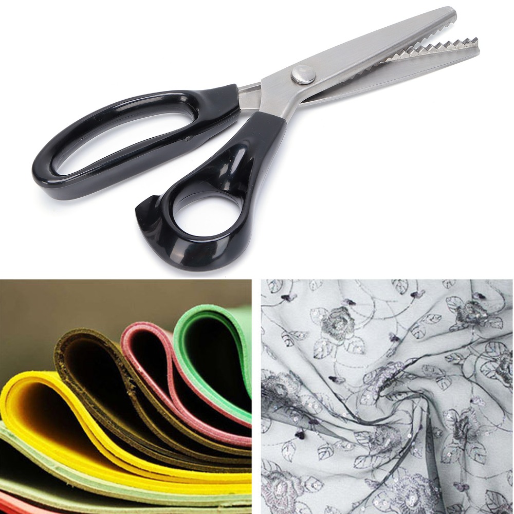 กรรไกรตัดผ้าใบมีดหยักสแตนเลส ด - Pinking Shear Blade บทวิจารณ์และราคา